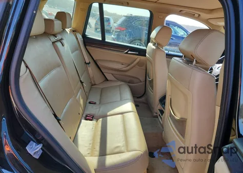 2016 BMW X3 xDrive28I из США, поврежденный, VIN 5UXWX9C55G0D70860